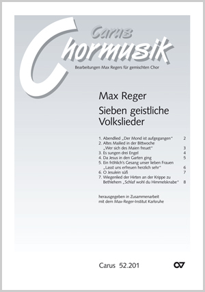 Max Reger: Sieben geistliche Volkslieder