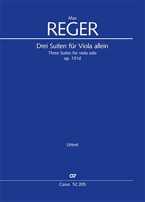 Thumbnail: Max Reger: Drei Suiten für Viola allein op. 131d