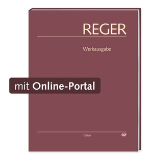 Max Reger: Reger-Werkausgabe, Vol. I/5: Organ pieces I - Partition | Carus-Verlag