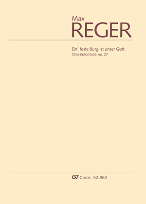 Choralphantasie »Ein' feste Burg ist unser Gott Score