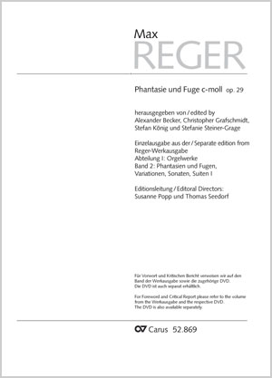 Phantasie und Fuge c-moll Partitur