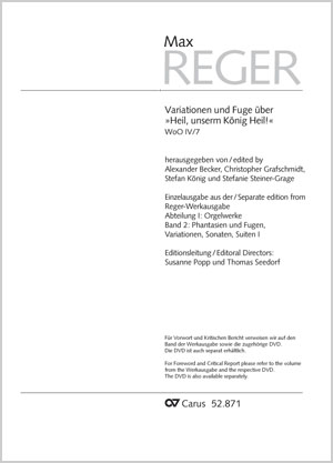 Variationen und Fuge über »Heil, unserm König, Heil!« Score