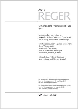 Symphonische Phantasie und Fuge Partition