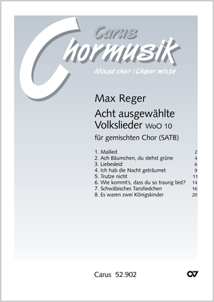 Acht ausgewählte Volkslieder WoO 10 Partitur