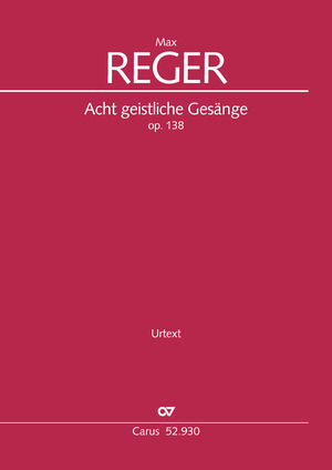 Thumbnail: Max Reger: Acht geistliche Gesänge