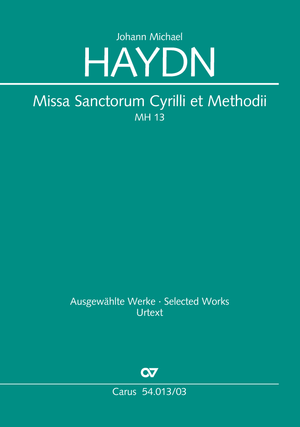 Missa Sancti Cyrilli et Methodii Vocal score