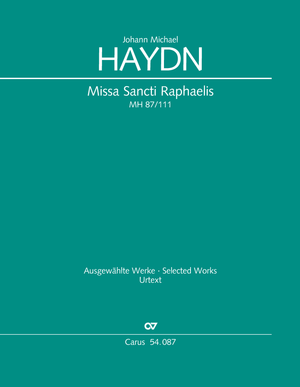 Johann Michael Haydn: Missa Sancti Raphaelis - Noten | Carus-Verlag