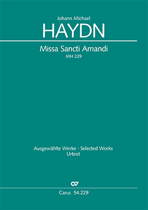 Johann Michael Haydn: Missa Sancti Amandi - Noten | Carus-Verlag