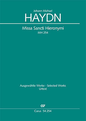 Johann Michael Haydn: Missa Sancti Hieronymi - Noten | Carus-Verlag