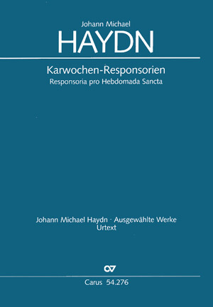 Thumbnail: Johann Michael Haydn: Karwochen-Responsorien