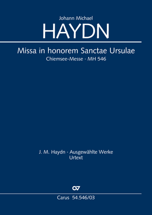 Missa in honorem Sanctae Ursulae Chiemsee-Messe Klavierauszug