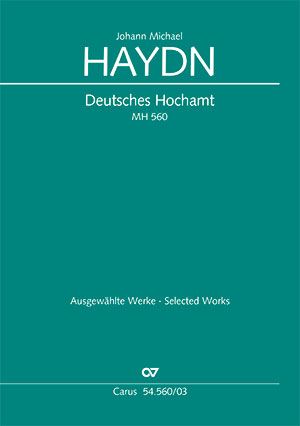 Johann Michael Haydn: Deutsches Hochamt - Noten | Carus-Verlag