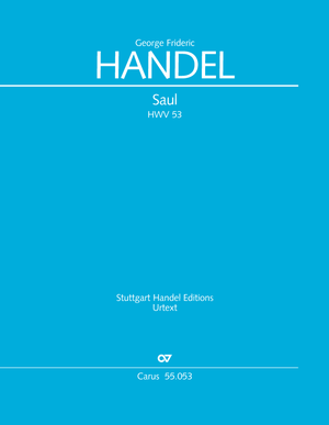 Georg Friedrich Händel: Saul - Noten | Carus-Verlag