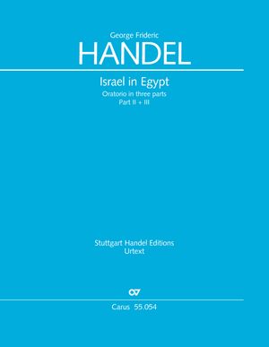 Georg Friedrich Händel: Israel in Egypt - Part II-III - Partition | Carus-Verlag