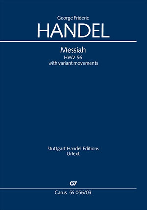 Georg Friedrich Händel: Messiah (Messias) - Noten | Carus-Verlag
