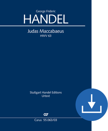 Judas Maccabäus Vocal score digital (download), pdf file
