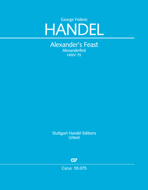 Ode. Version of the first performance and version of 1751 Full score