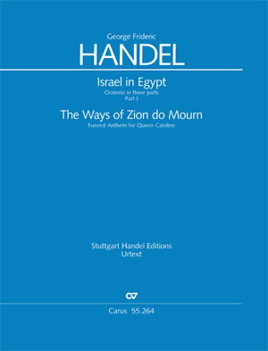 Georg Friedrich Händel: Israel in Egypt - Part I - Noten | Carus-Verlag