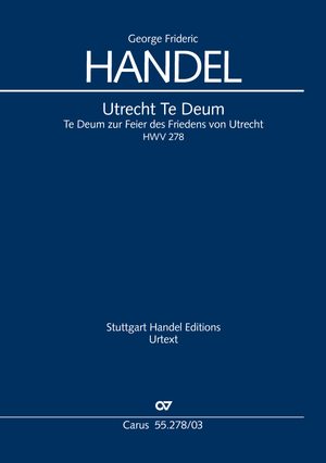 Utrechter Te Deum Klavierauszug