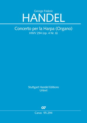 Georg Friedrich Händel: Concerto per la Harpa (Organo) in B
