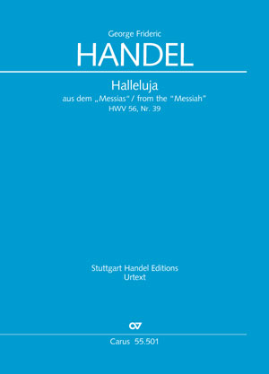 Georg Friedrich Händel: Halleluja - Noten | Carus-Verlag