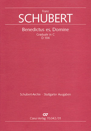 Benedictus es, Domine Graduale in C Dirigierpartitur