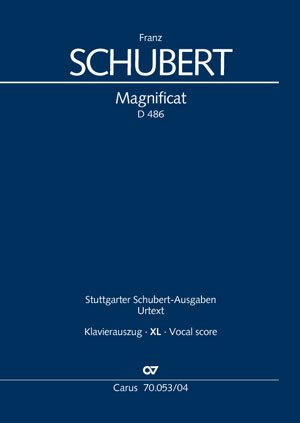 Magnificat en ut majeur Réduction piano-chant, XL grand format