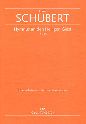 Franz Schubert: Hymnus an den Heiligen Geist