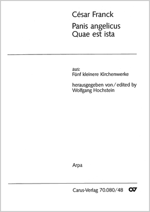 César Franck: Five short sacred compositions - Sheet music | Carus-Verlag