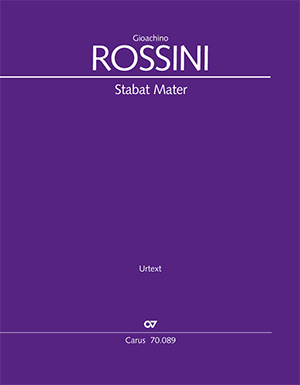 Gioachino Rossini: Stabat Mater - Partition | Carus-Verlag
