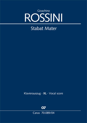 Gioachino Rossini: Stabat Mater - Partition | Carus-Verlag