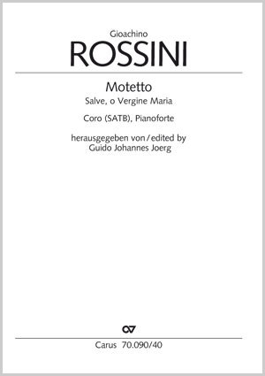 Gioachino Rossini: Motet - Partition | Carus-Verlag