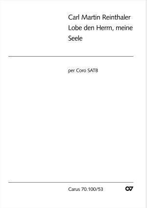 Lobe den Herren, meine Seele Partitur