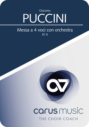 Giacomo Puccini: Messa a 4 voci con orchestra - Apps, Übehilfe carus music | Carus-Verlag