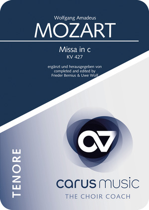Wolfgang Amadeus Mozart / Uwe Wolf (arr.) / Frieder Bernius (arr.): Missa in c (Bernius/Wolf version) - App / practice aid | Carus-Verlag
