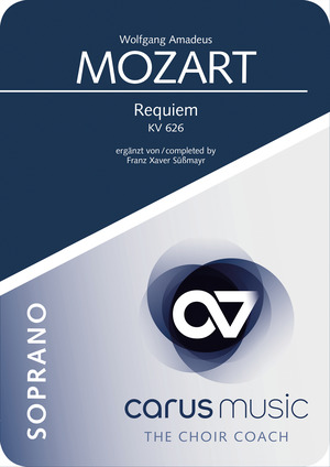 Wolfgang Amadeus Mozart / Franz Xaver Süßmayr (arr.): Requiem (version Süßmayr) - App / Aides à l’apprentissage | Carus-Verlag