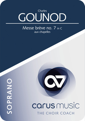 Charles Gounod: Messe brève no. 7 aux chapelles - App / practice aid | Carus-Verlag