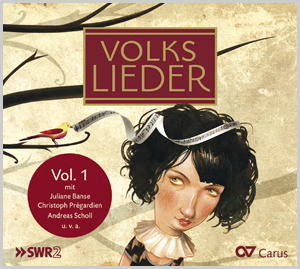 Exklusive Volkslieder Sammlung CD  Vol. 1 - CDs, Choir Coaches, Medien | Carus-Verlag
