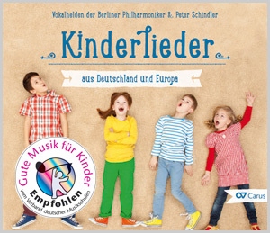 Thumbnail: CD »Kinderlieder aus Deutschland und Europa«