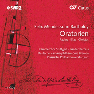 Felix Mendelssohn Bartholdy: Oratorios (box with 4 CDs)