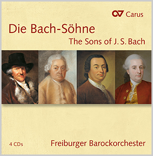 Die Bach-Söhne (Box mit 4 CDs)