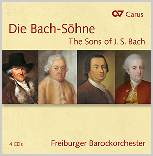 Thumbnail: Die Bach-Söhne (Box mit 4 CDs)