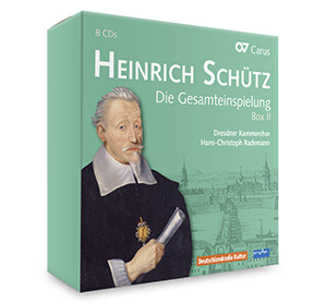 Heinrich Schütz: Die Gesamteinspielung. Box II (Vol. 9-14) (Rademann) - CDs, Choir Coaches, Medien | Carus-Verlag