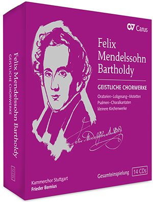 Felix Mendelssohn Bartholdy: Geistliche Chorwerke. Gesamteinspielung