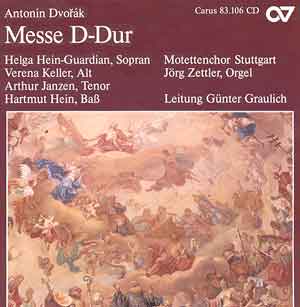 Antonín Dvorák: Messe in D - CDs, Choir Coaches, Medien | Carus-Verlag
