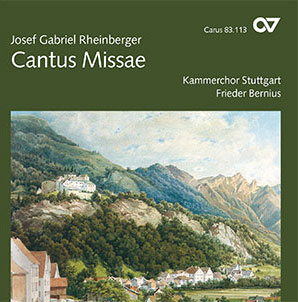 Josef Gabriel Rheinberger: Cantus Missae. Musica sacra II (Bernius) - CDs, Choir Coaches, Medien | Carus-Verlag