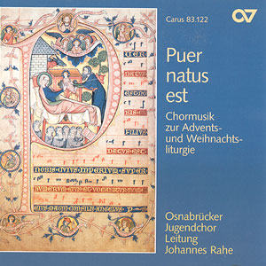 Puer natus est. Chormusik zur Advents- und Weihnachtsliturgie - CDs, Choir Coaches, Medien | Carus-Verlag