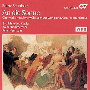 An die Sonne. Chormusik mit Klavier Compact Disc