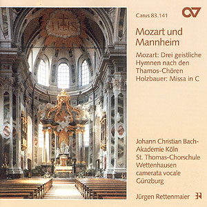 Mozart und Mannheim Compact Disc
