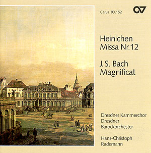 Heinichen: Missa No. 12 / Bach: Magnificat Compact Disc